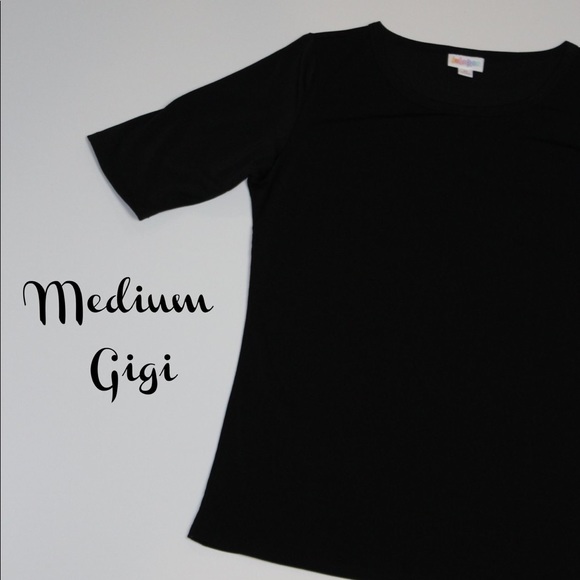 LuLaRoe Tops - LuLaRoe Medium Black Gigi Top LuLaRoe Tops - LuLaRoe Medium Black Gigi Top